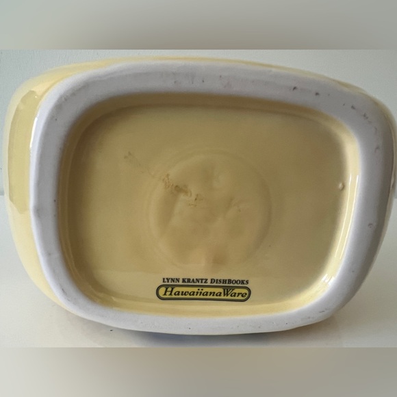 FIESTA HAWAIIANA WARE LYNN KRANTZ Dishbooks Large Disk Pitcher by Homer Laughlin - Picture 7 of 7